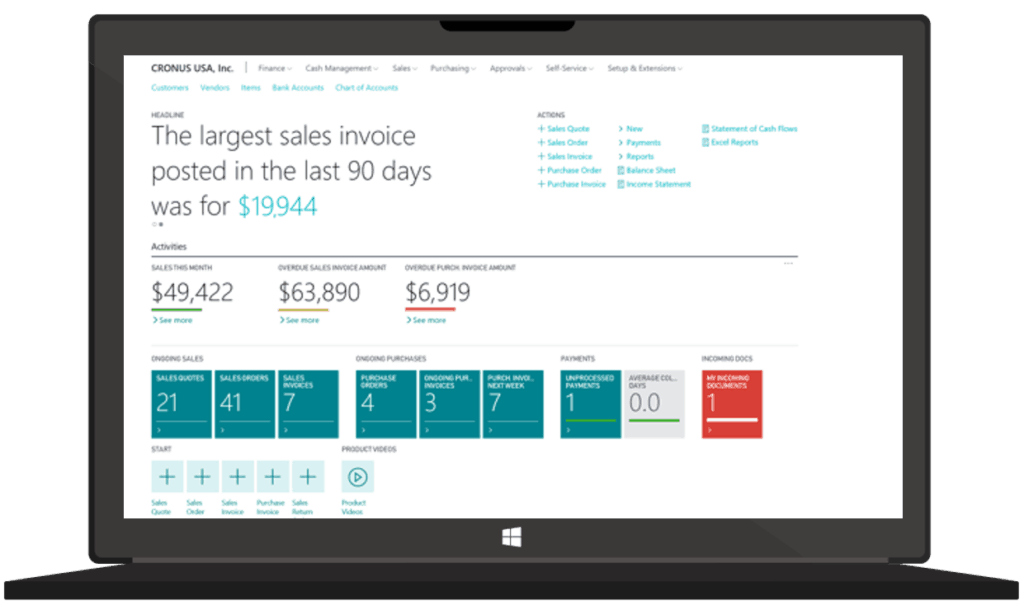 Microsoft Dynamics 365 Business Central